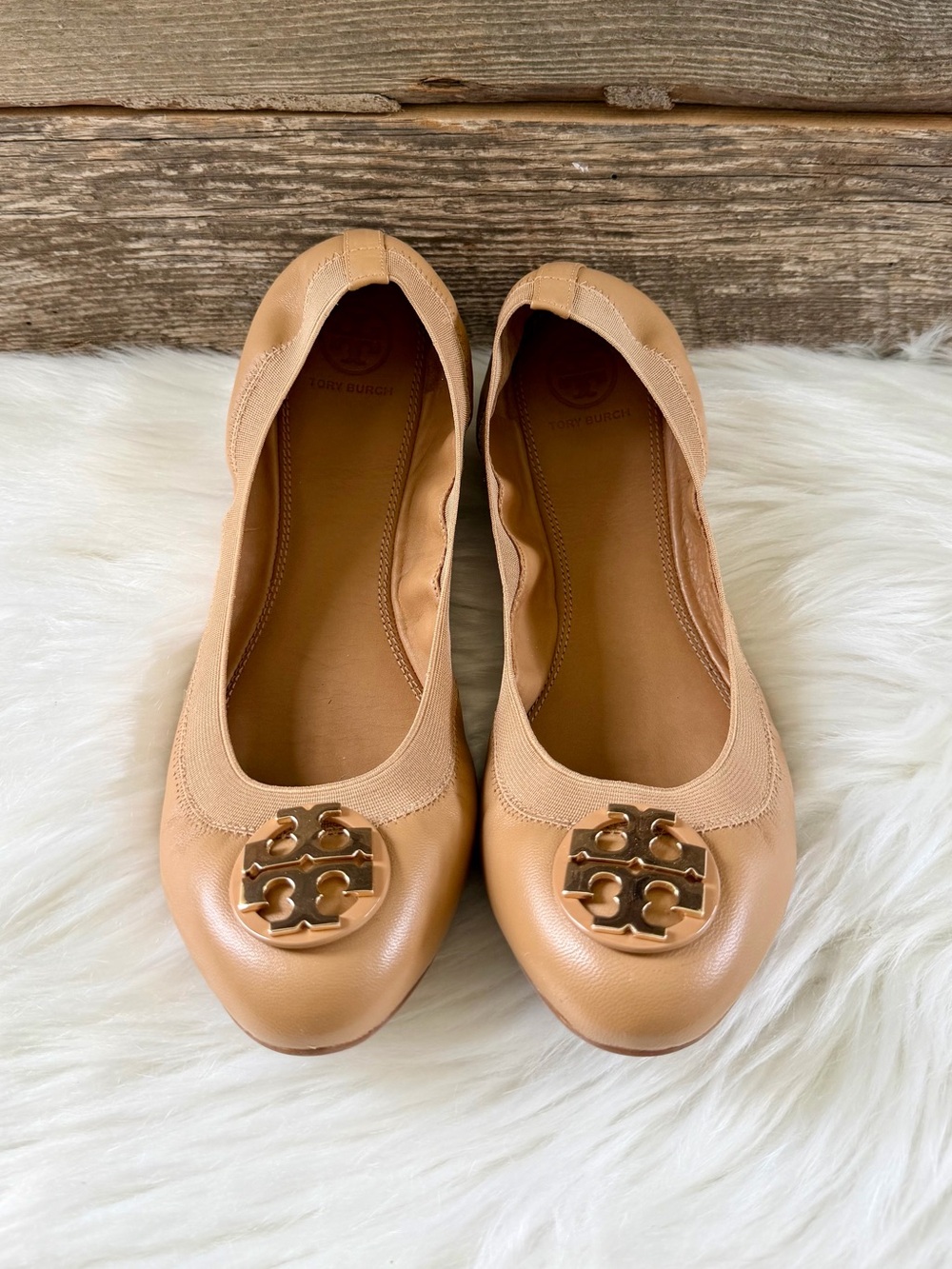 TORY BURCH | Claire Elastic Ballet Flats
